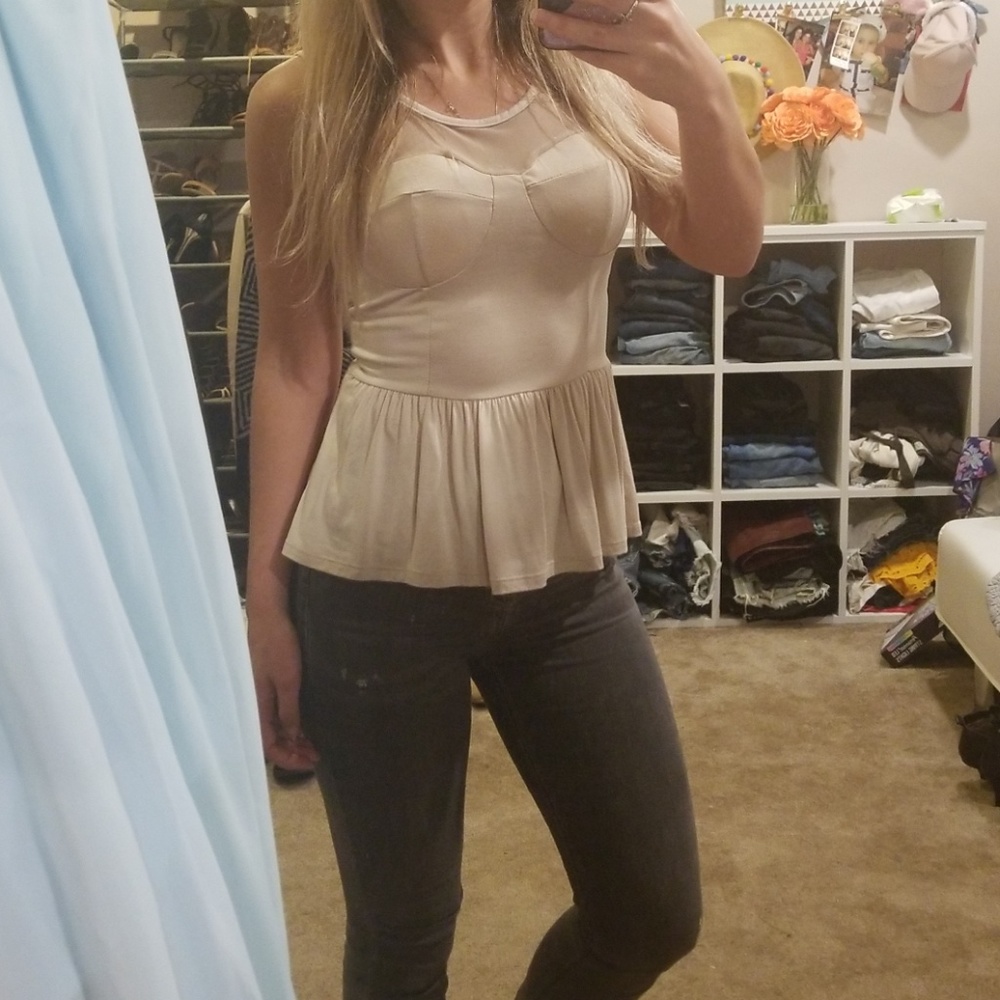 Peplum top - Picture 2 of 3